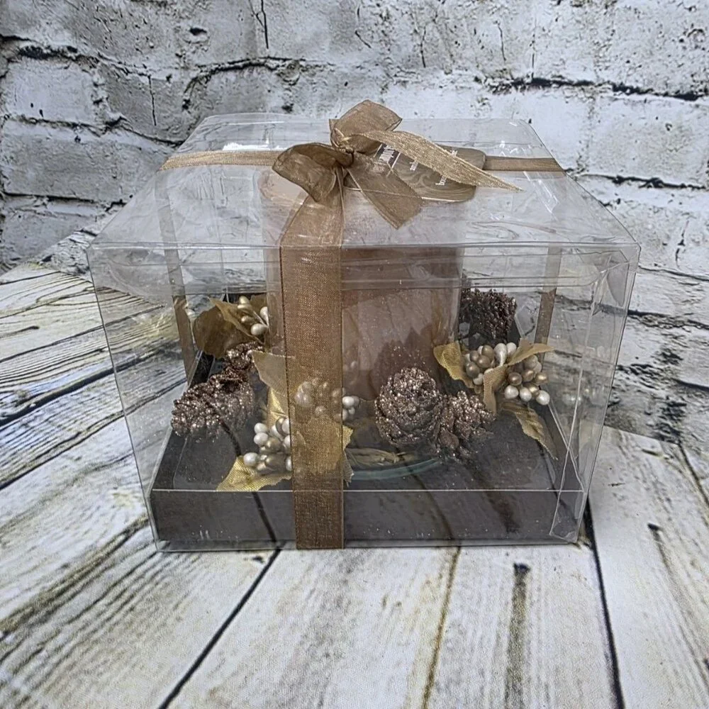 Pier 1 Imports Holiday Memories Candle Gift Set Amber Musk